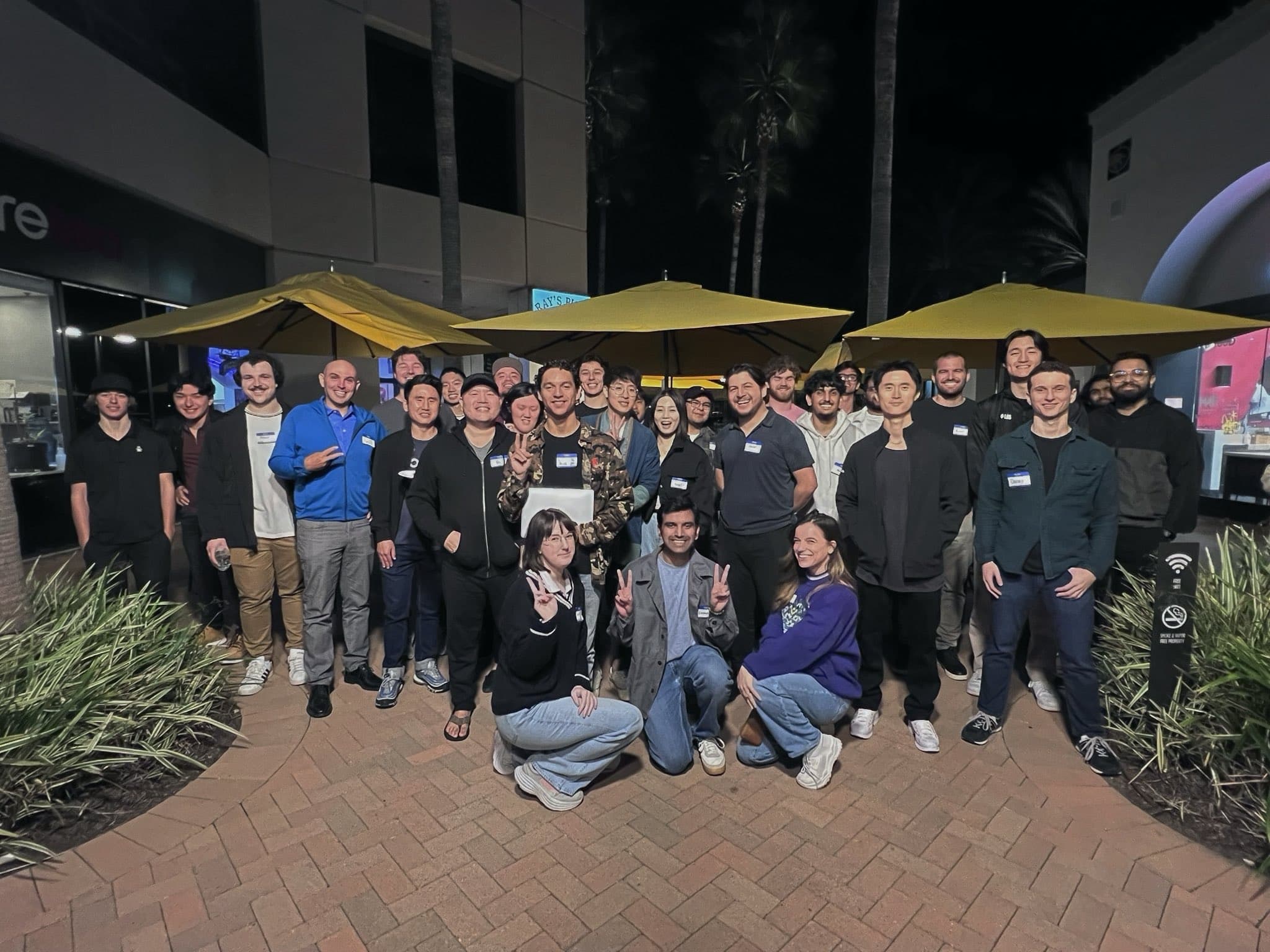 A moment from a tech night event