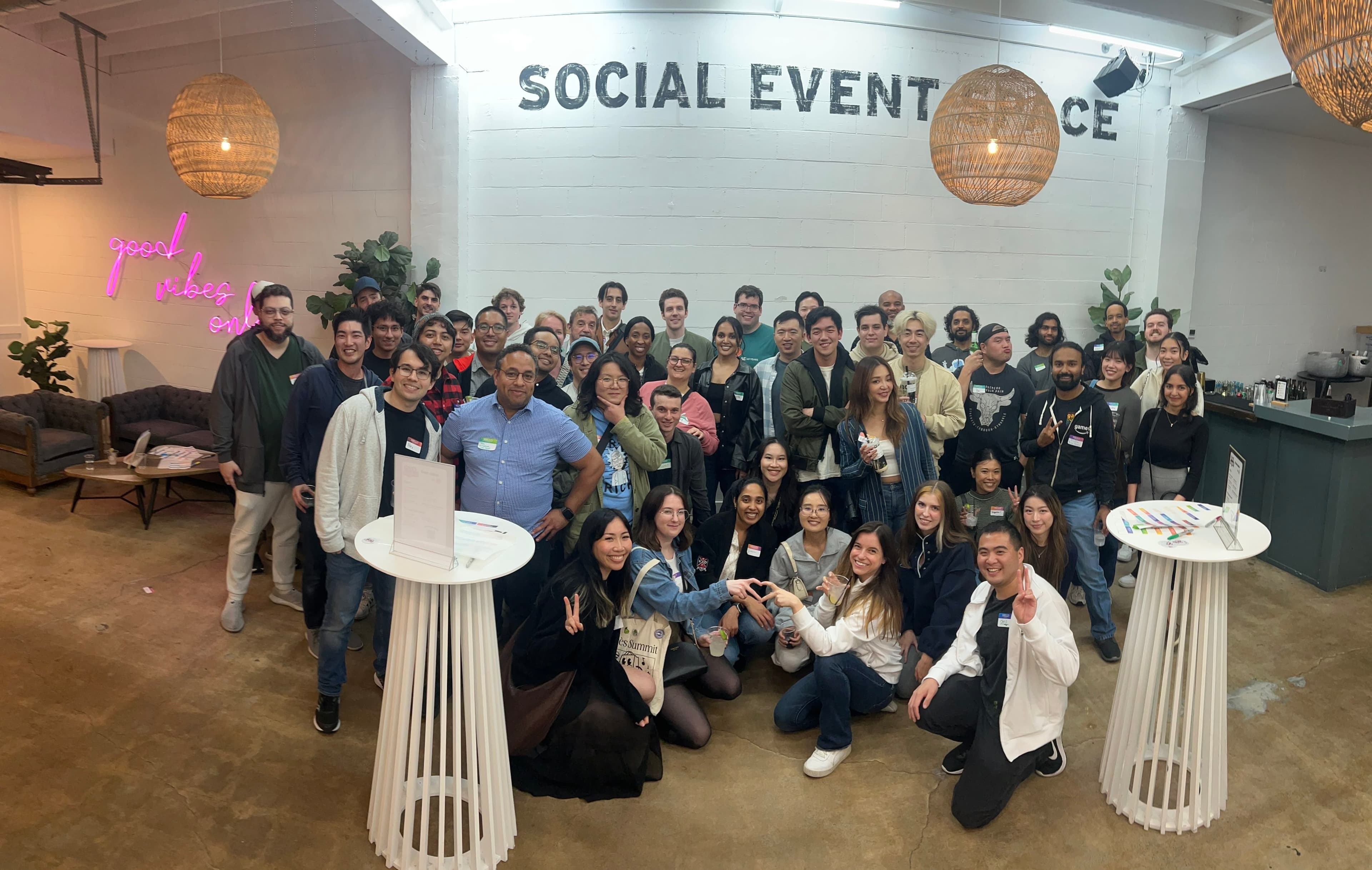 A moment from a tech night event